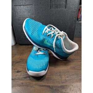 Nike Womens Lunar Empress Blue Running Shoes Size 7 US